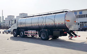 青島乳品公司：新東鮮奶運(yùn)輸車，讓公司業(yè)績再上新臺階